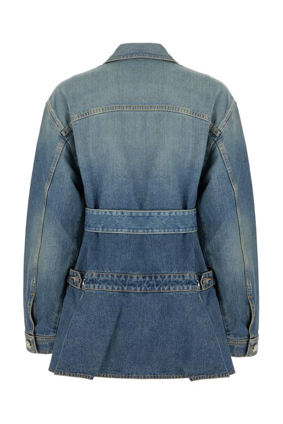 25SS 알라이아 데님 자켓 AA9V0422T536A 525 BLU VINTAGE - ALAIA