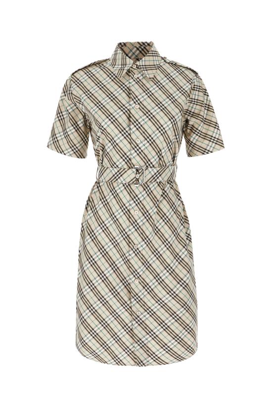 25SS 버버리 숏 원피스 8103472 C1849 HUSK IP CHECK