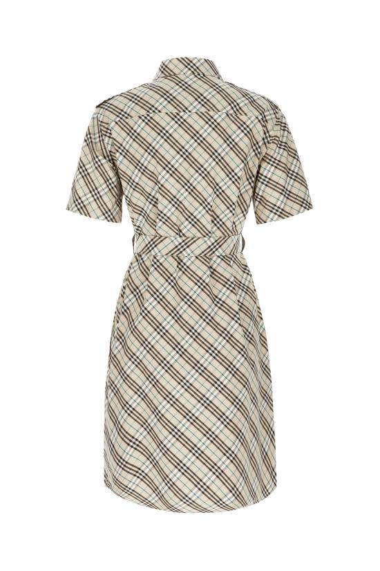 25SS 버버리 숏 원피스 8103472 C1849 HUSK IP CHECK - BURBERRY