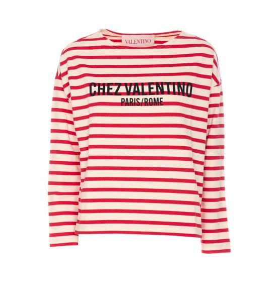25SS 발렌티노 가라바니 긴팔 티셔츠 MG24B961AS0 RED