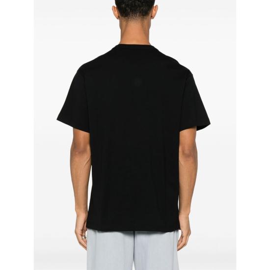 25SS 베르사체 반팔 티셔츠 78GAHE07 CJ00E 899 BLACK DOM - VERSACE