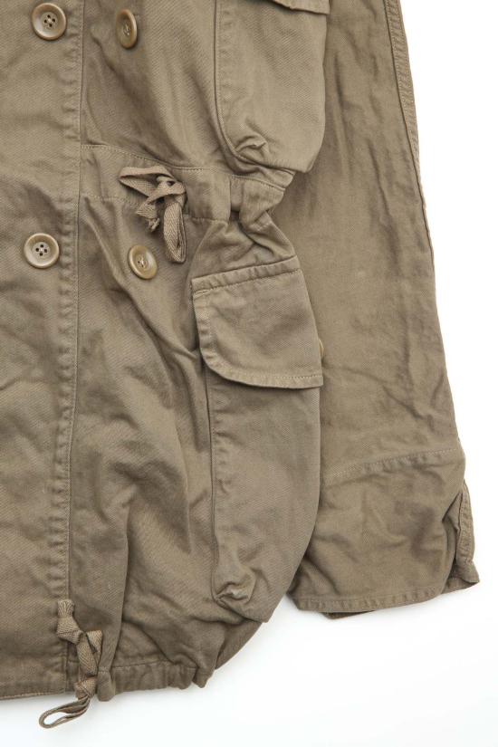  캐피탈 자켓 카피탈 카츠라기 코튼 링  카키 - KAPITAL