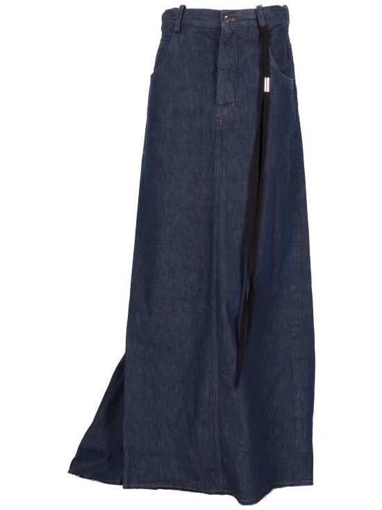 25SS 앤 드뮐미스터 데님 스커트 B0010214FA586 057 DARK BLUE 2510 W SK40 D FA586 057