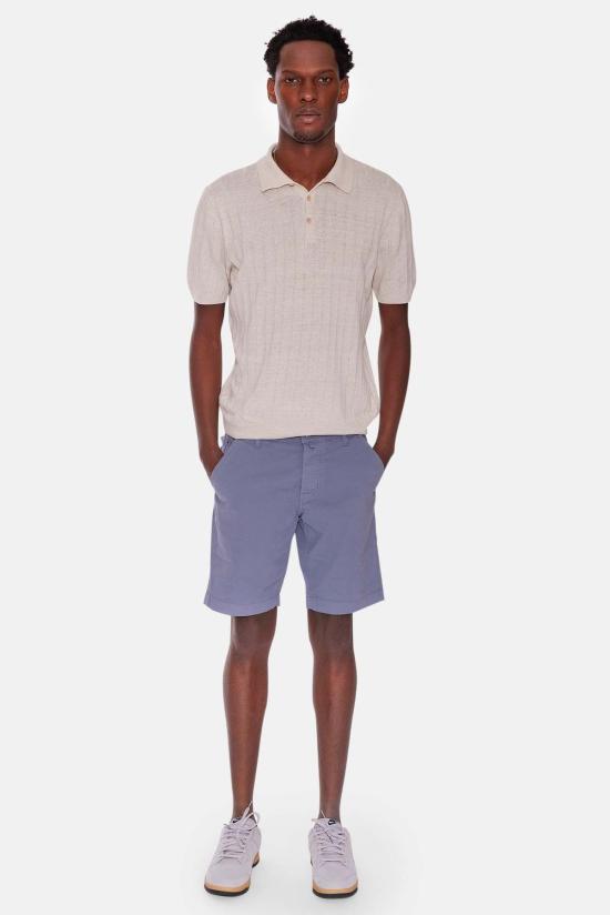  야콥코헨 숏팬츠 제이콥 코헨 루 쇼트 슬레이트 블루 - JACOB COHËN