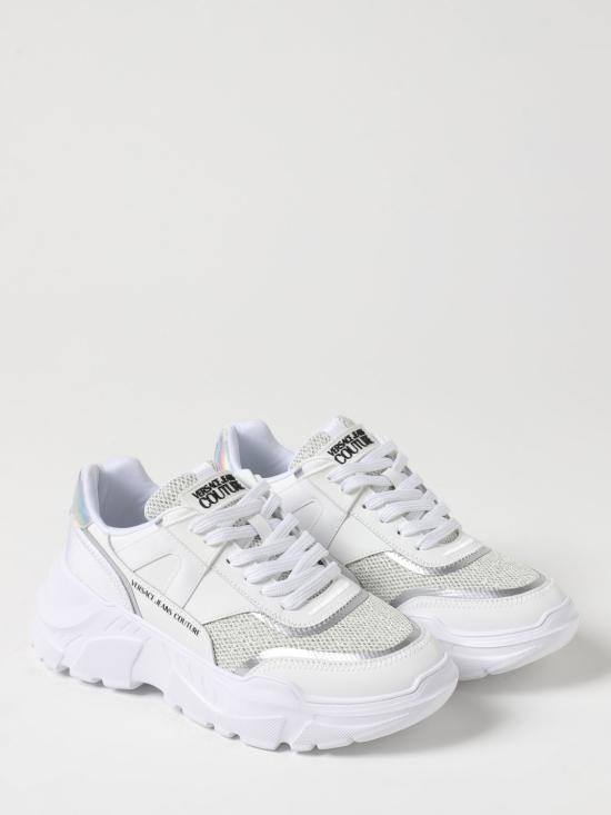 25SS 베르사체 뮬/슬리퍼 78VA3SC4ZPB07LA3 WHITE DOM - VERSACE