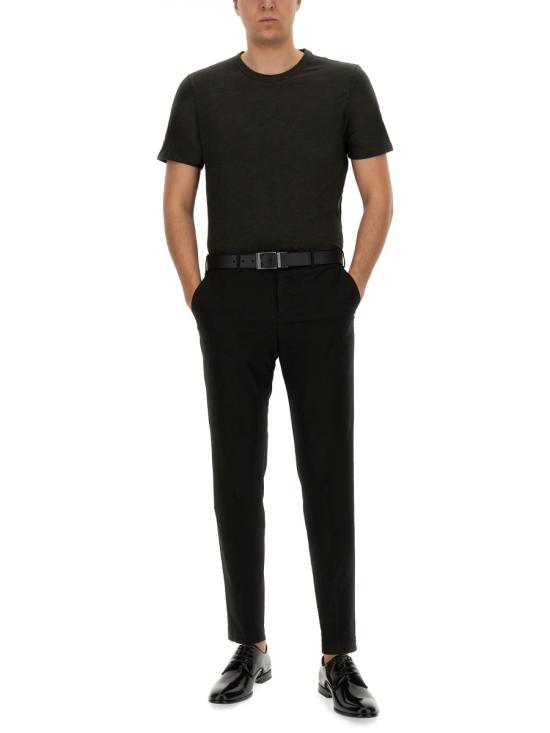 26SS 띠어리 반팔 티셔츠 I0194520 001 BLACK DOM - THEORY