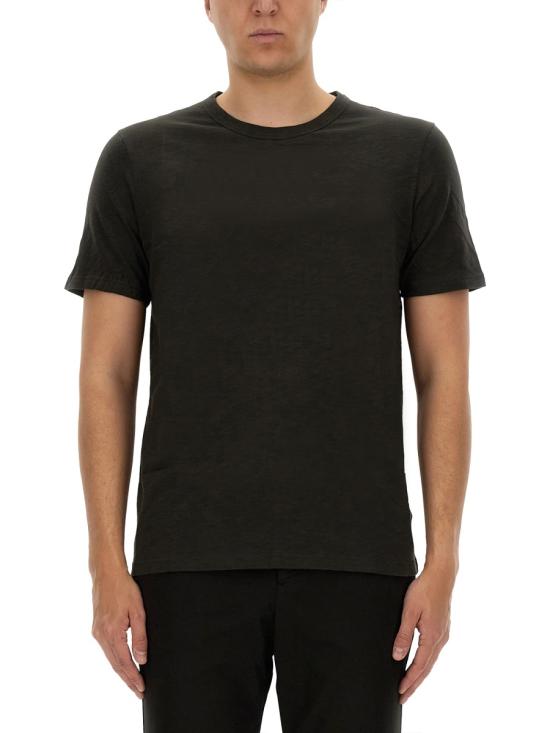 26SS 띠어리 반팔 티셔츠 I0194520 001 BLACK DOM