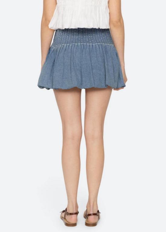  씨뉴욕 데님 스커트 씨 나이 올리 - SEA NY