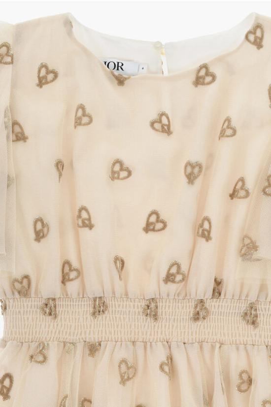  [키즈] 디올 원피스 4SBH11DRSXNY 296 Beige - DIOR