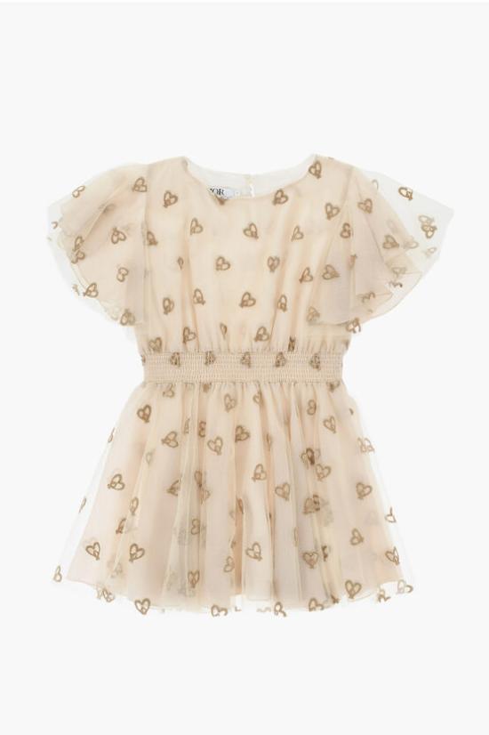  [키즈] 디올 원피스 4SBH11DRSXNY 296 Beige