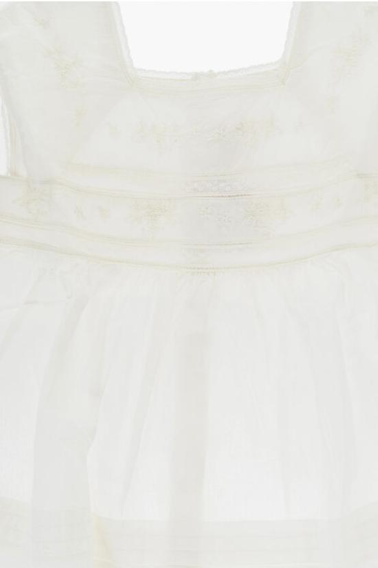  [키즈] 봉쁘앙 블라우스 S04GBLW00001 ACO 002 White - BONPOINT