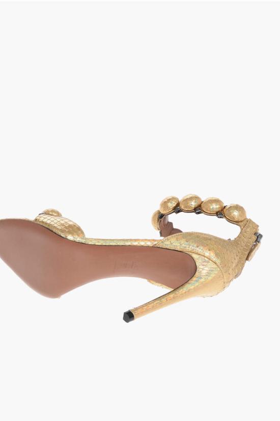  알라이아 샌들 AA3S173CK209 0 220 Gold - ALAIA