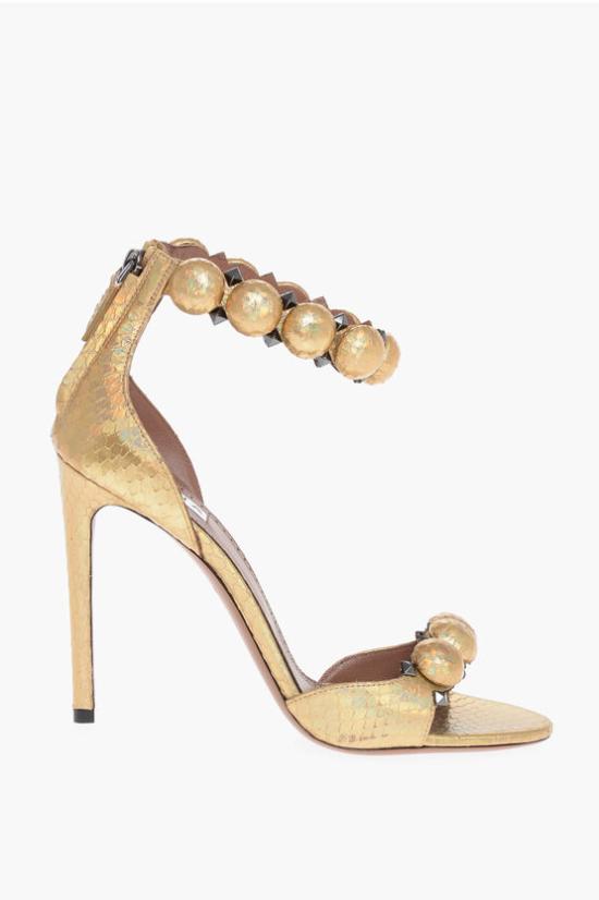  알라이아 샌들 AA3S173CK209 0 220 Gold - ALAIA