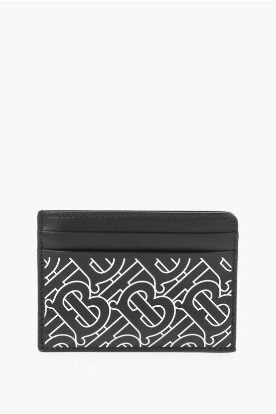  버버리 명함지갑 8049207 BLACK WHITE Black