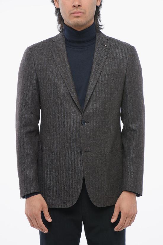  꼬르넬리아니 수트 자켓 94XR47 9986312 001 Gray