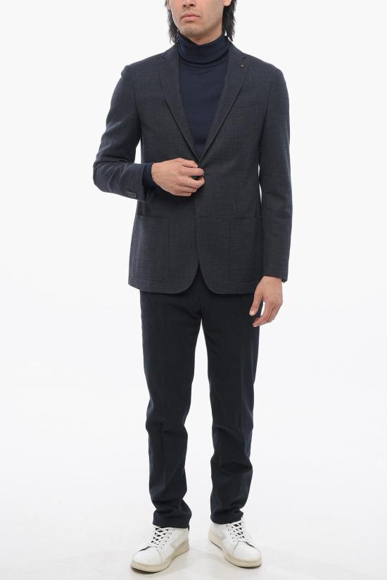  꼬르넬리아니 수트 자켓 94XR47 3987340 001 Blue - CORNELIANI