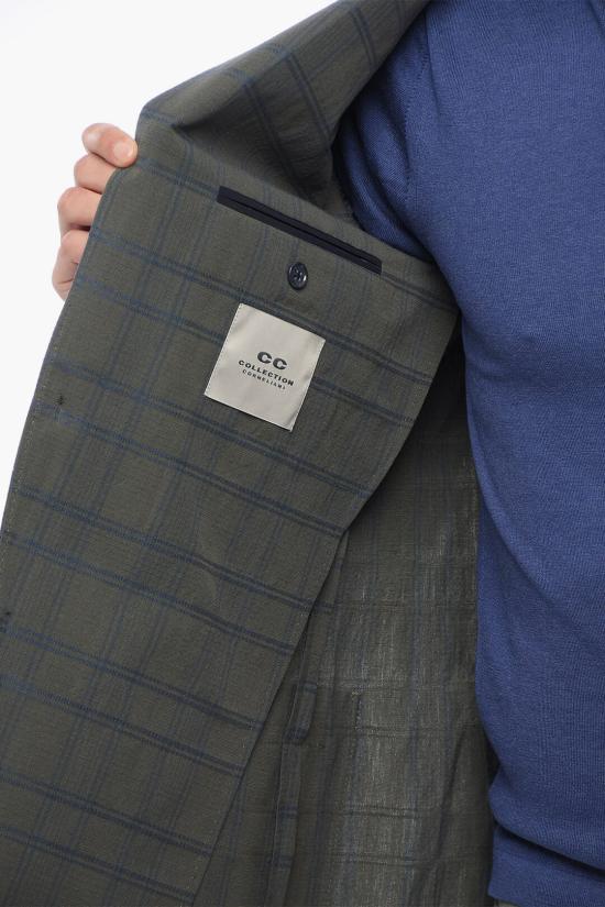  꼬르넬리아니 수트 자켓 94XR47 3286928 050 Green - CORNELIANI