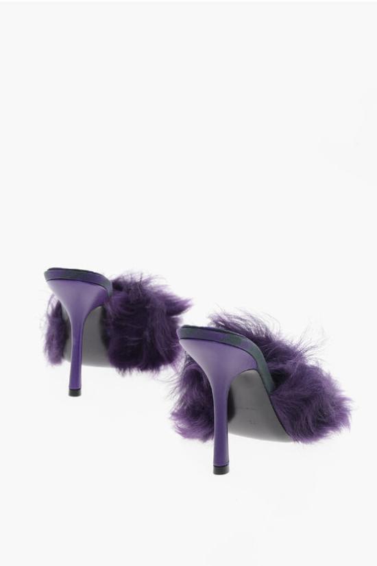  버버리 뮬/슬리퍼 8074429 B7483 RIBBON ROYALIPCHK Violet - BURBERRY