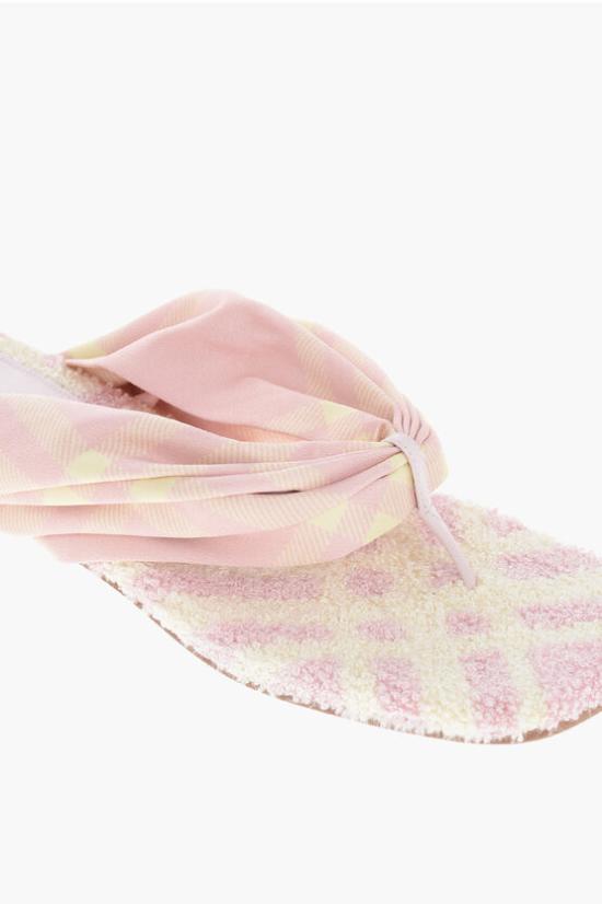  버버리 뮬/슬리퍼 8079969 B8684 CAMEO IP CHECK Pink - BURBERRY