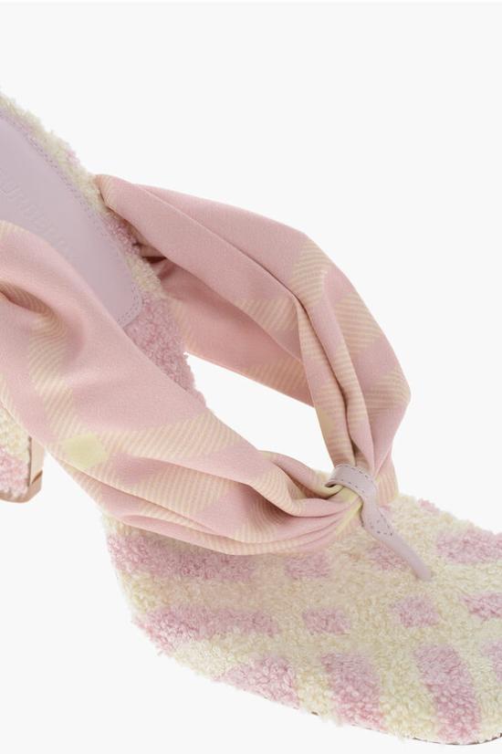  버버리 뮬/슬리퍼 8079968 B8684 CAMEO IP CHECK Pink - BURBERRY