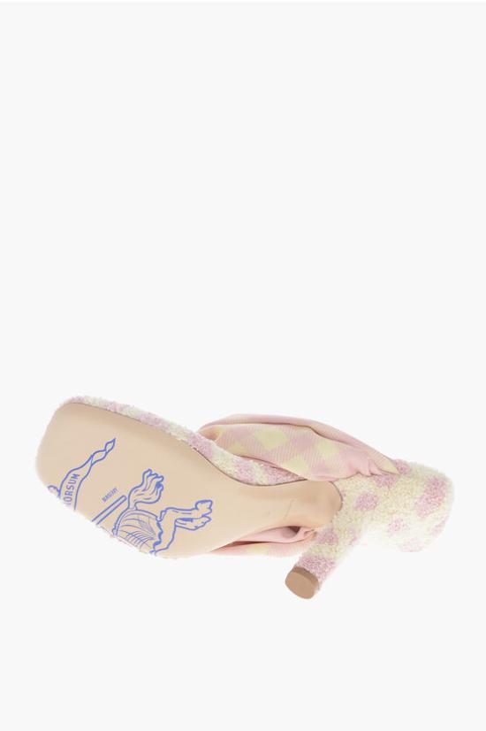  버버리 뮬/슬리퍼 8079968 B8684 CAMEO IP CHECK Pink - BURBERRY