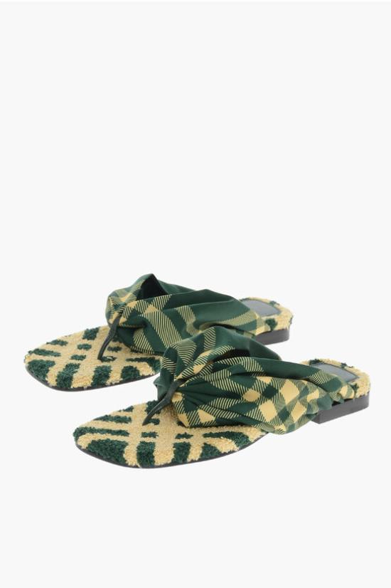  버버리 뮬/슬리퍼 8080145 B8682 PRIMROSE IP CHECK Green