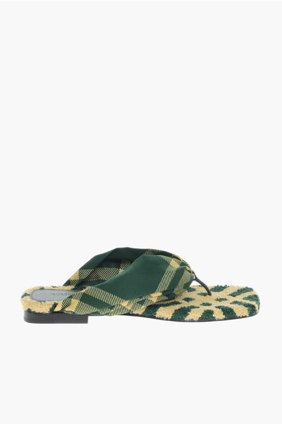  버버리 뮬/슬리퍼 8080145 B8682 PRIMROSE IP CHECK Green - BURBERRY