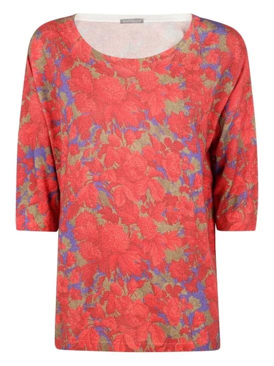 25SS 인베드위드유 스웨터 UB06 390 FLORAL RED MULTI - IN BED WITH YOU