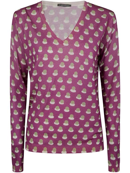 25SS 인베드위드유 스웨터 UB02 321 FUXIA MULTI