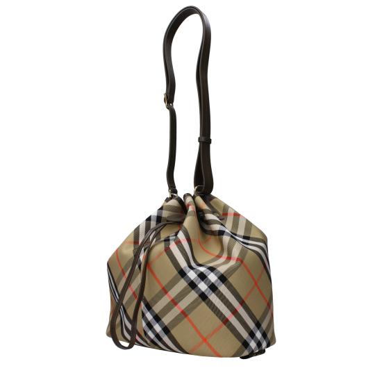 25FW 버버리 빈티지 체크 버킷 숄더백  8093869 - BURBERRY