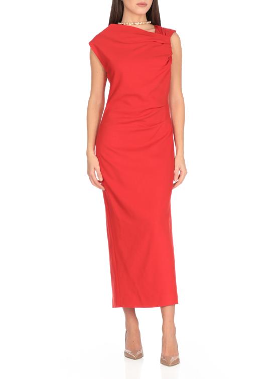 25SS 엠에스지엠 미디 원피스 3841MDA37 25710618 Red - MSGM