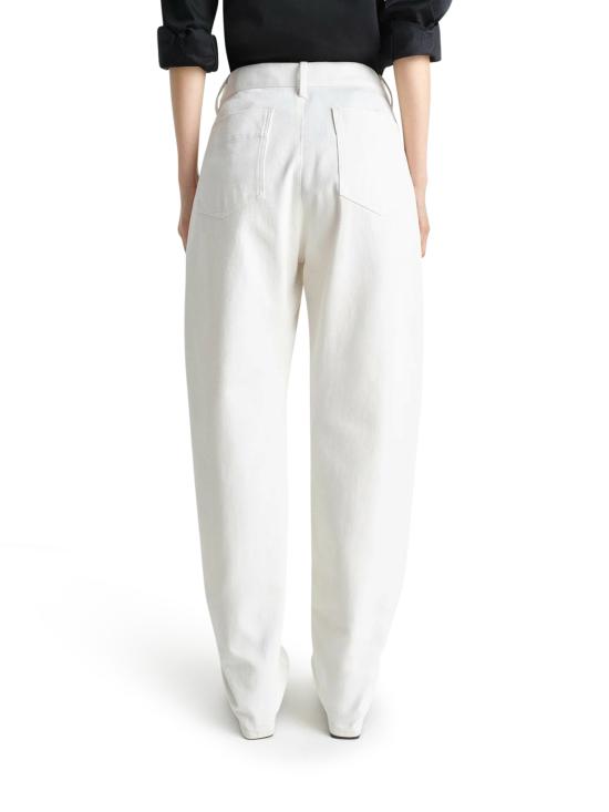 25SS 르메르 데님 팬츠 PA1181LF1365WH014 CREAMY WHITE Nude Neutrals - LEMAIRE