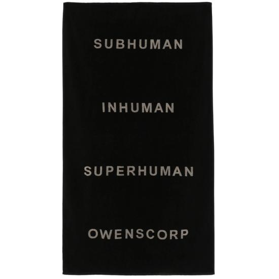 25SS 릭 오웬스 머플러/스카프 RH0000001 SPO2 0908 BLACK - RICK OWENS