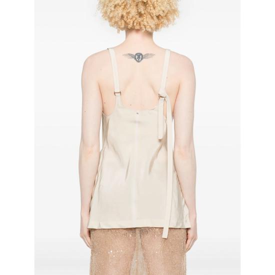 25SS 스포트막스 민소매 티셔츠 WASER 014 001 NEUTRALS - SPORTMAX