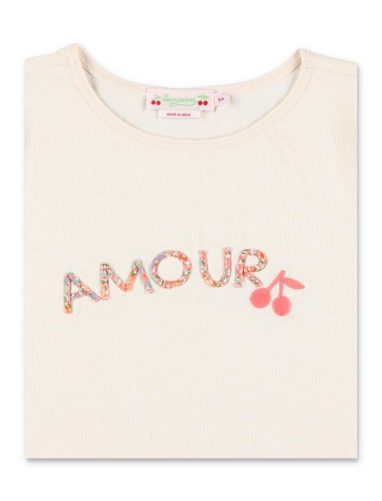 25SS [주니어] 봉쁘앙 티셔츠 S05GTSK00009 125A Bianco - BONPOINT