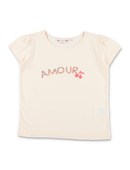 25SS [주니어] 봉쁘앙 티셔츠 S05GTSK00009 125A Bianco