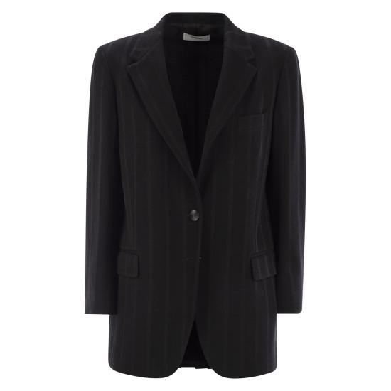 25SS 사울리나 수트 자켓 SAD046 BLACK