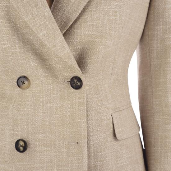 25SS 사울리나 수트 자켓 SAB202 BEIGE - SAULINA
