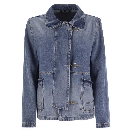 25SS 페이 데님 자켓 NAW1250400LWB1 MEDIUM DENIM