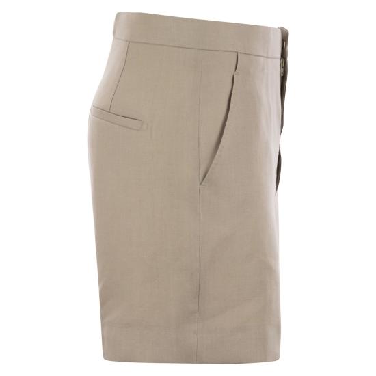 25SS 딸리아토레 숏팬츠 B ELLE 340021 U 25E107 ET811 TURTLEDOVE - TAGLIATORE