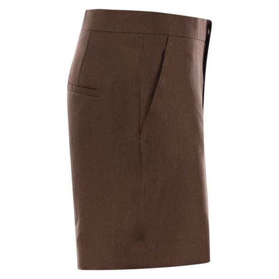 25SS 딸리아토레 숏팬츠 B ELLE 340021 U 25E107 EM815 BROWN - TAGLIATORE