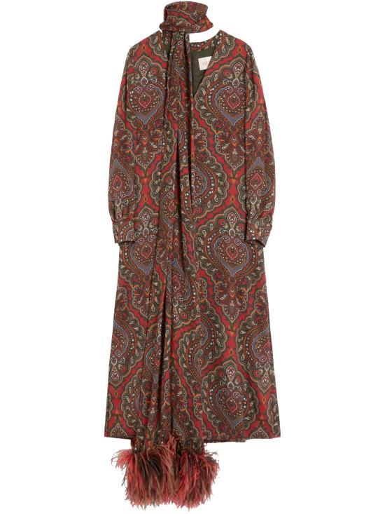 25SS 발렌티노 가라바니 롱 원피스 6B0VADB199F AVD MultiColour