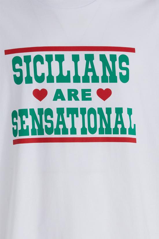  돌체앤가바나 반팔 티셔츠 G8QI6TFU7EQ W0001 - DOLCE & GABBANA