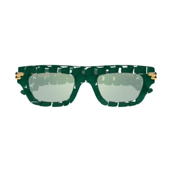 24FW 보테가베네타 선글라스 BV1321S 003 GREEN GREEN GREEN - BOTTEGA VENETA