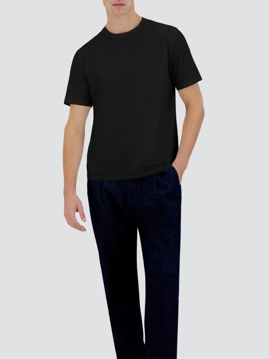 에르노 슈퍼파인 코튼 스트레치 티셔츠 JG000174U52003 9300 NERO - HERNO