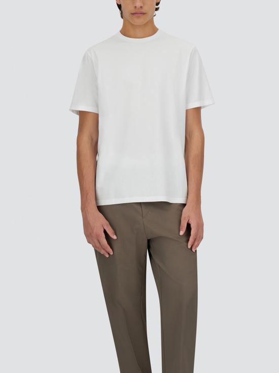 25SS 에르노 슈퍼파인 코튼 스트레치 티셔츠 JG000174U52003 1000 BIANCO - HERNO
