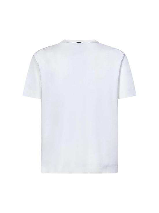 25SS 에르노 반팔 티셔츠 JG000206U52059 1000 BIANCO - HERNO