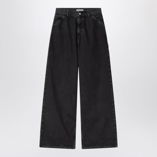 25SS 칼하트 WIP 스트레이트 팬츠 I033142CO Black