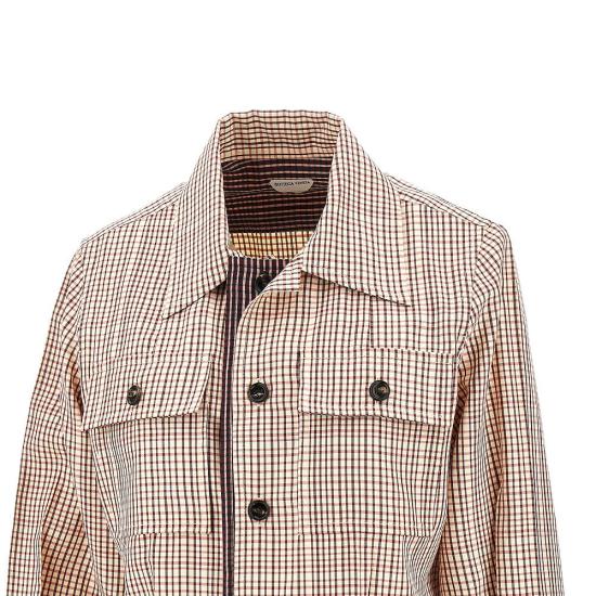  보테가베네타 셔츠 BOTTEGA VENETA 체크 비스코스 블렌드  여성 멀티컬러 - BOTTEGA VENETA