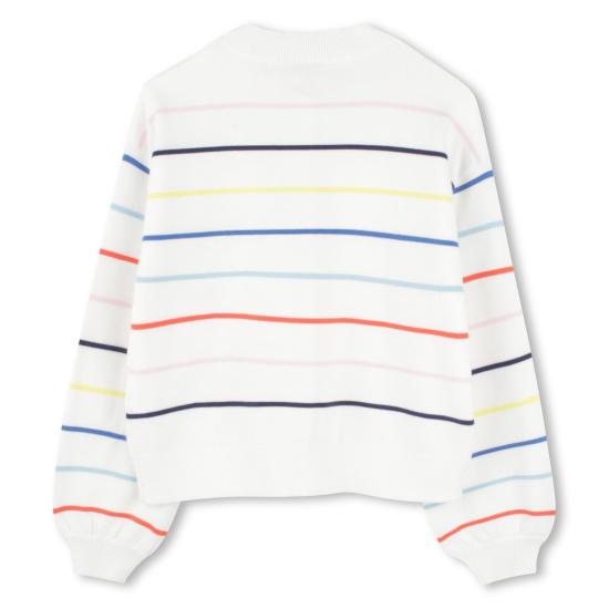 25SS [주니어] 소니아리키엘 가디건 A00292 117 White - SONIA RYKIEL